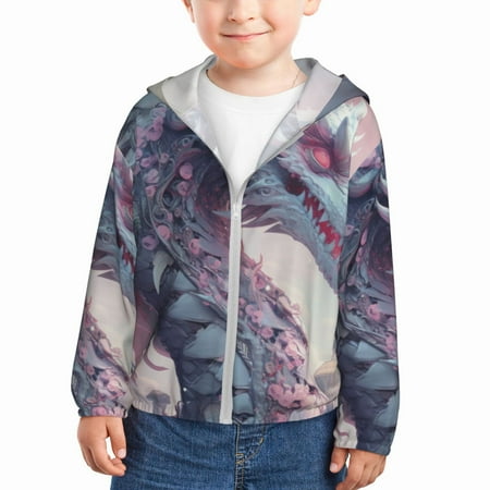 Ocsxa Dragon1 Print Kids Active Zipper Sun Protection Jacket Boys Girls Hooded Cooling Shirt-2 Years
Ocsxa Dragon1 Print Kids Active Zipper Sun Protection Jacket Boys Girls Hooded Cooling Shirt-2 Years