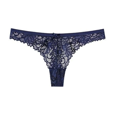 Promotion! Women Underwear Sexy Lace Panties Woman Sexy G-Strings Thongs Lingerie Femme Low Waist Panties Dark blue L
Promotion! Women Underwear Sexy Lace Panties Woman Sexy G-Strings Thongs Lingerie Femme Low Waist Panties Dark blue L