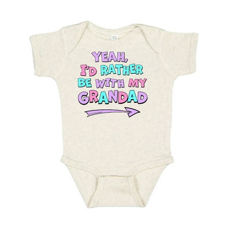 Inktastic Yeah I d Rather be with My Grandad in Pink Blue and Purple Gift Baby Boy or Baby Girl Bodysuit
Inktastic Yeah I d Rather be with My Grandad in Pink Blue and Purple Gift Baby Boy or Baby Girl Bodysuit