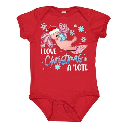 Inktastic I Love Christmas a Lotl Cute Axolotl in Santa Hat Gift Baby Boy or Baby Girl Bodysuit
Inktastic I Love Christmas a Lotl Cute Axolotl in Santa Hat Gift Baby Boy or Baby Girl Bodysuit