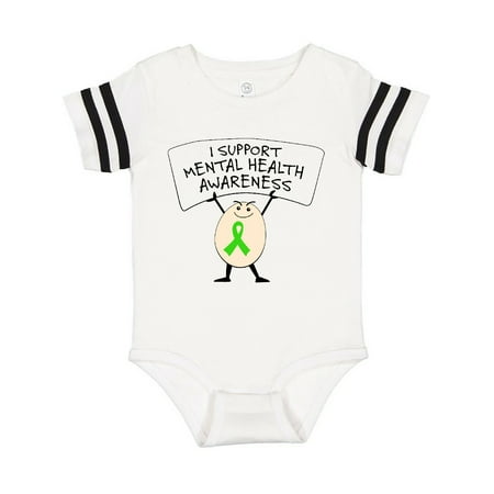 Inktastic I Support Mental Health Awareness green ribbon Gift Baby Boy or Baby Girl Bodysuit
Inktastic I Support Mental Health Awareness green ribbon Gift Baby Boy or Baby Girl Bodysuit