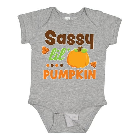 Inktastic Thanksgiving Sassy Lil Pumpkin with Fall Leaves Gift Baby Girl Bodysuit
Inktastic Thanksgiving Sassy Lil Pumpkin with Fall Leaves Gift Baby Girl Bodysuit
