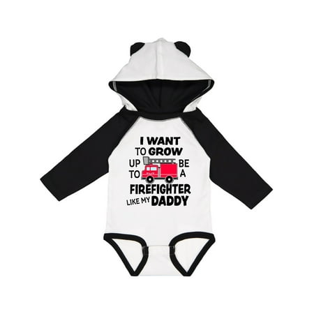 Inktastic I Want To Grow up To Be a Firefighter Like My Daddy Gift Baby Boy or Baby Girl Long Sleeve Bodysuit 
Inktastic I Want To Grow up To Be a Firefighter Like My Daddy Gift Baby Boy or Baby Girl Long Sleeve Bodysuit