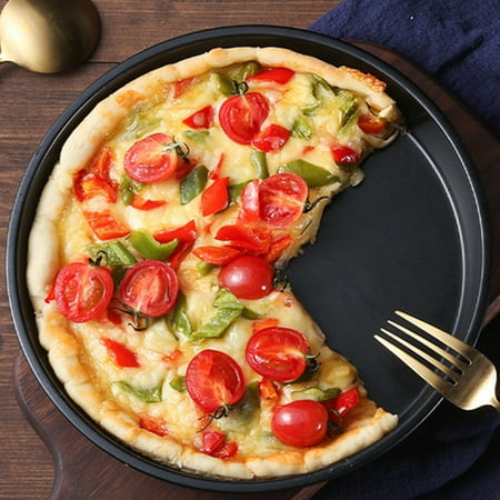 Yin Durable Pizza Pan Easy Demould Carbon Steel Anti-stick Anti-deform Baking Mold for Home
Yin Durable Pizza Pan Easy Demould Carbon Steel Anti-stick Anti-deform Baking Mold for Home
