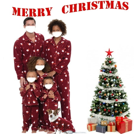 Family Matching Christmas Pajamas Set Santa Print Long Sleeve Button Down Sleepwear Set Loungewear Xmas Pjs Set
Family Matching Christmas Pajamas Set Santa Print Long Sleeve Button Down Sleepwear Set Loungewear Xmas Pjs Set