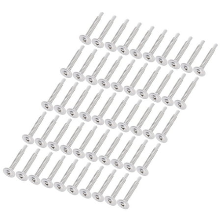 Zaqw Self Drilling Screws 304 Stainless Steel Screw 50PCS Round Washer Head Screws 304 Stainless Steel Self Drilling Screws M4.8x38 Thread
Zaqw Self Drilling Screws 304 Stainless Steel Screw 50PCS Round Washer Head Screws 304 Stainless Steel Self Drilling Screws M4.8x38 Thread