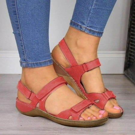 Premium Orthopedic Open Toe Sandlas Breathable Anti-slip Portable for Summer Beach 37 Red
Premium Orthopedic Open Toe Sandlas Breathable Anti-slip Portable for Summer Beach 37 Red