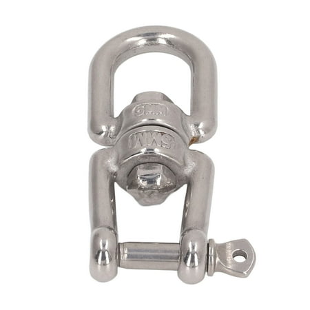 Shackle Connector Professional Double Jaw Shackle 304 Stainless Steel For Yoga Chair For Climbing Rope 4mm/0.16in 5mm/0.20in 8mm/0.31in 10mm/0.39in 12mm/0.47in
Shackle Connector Professional Double Jaw Shackle 304 Stainless Steel For Yoga Chair For Climbing Rope 4mm/0.16in 5mm/0.20in 8mm/0.31in 10mm/0.39in 12mm/0.47in