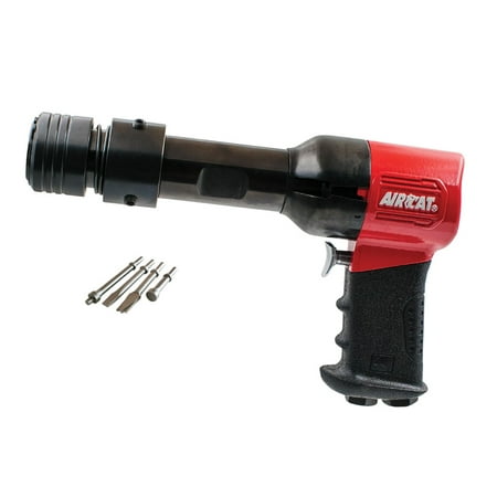 AIRCAT .498 Super Duty Air Hammer Kit with 4 Chisels 1 760 BPM