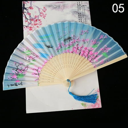 Vintage Style Silk Folding Fan Chinese Japanese Pattern Art Craft Gift Home Decoration Ornaments Dance Hand Fan
Vintage Style Silk Folding Fan Chinese Japanese Pattern Art Craft Gift Home Decoration Ornaments Dance Hand Fan