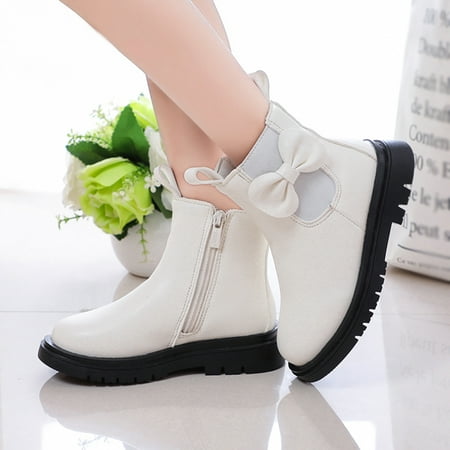 TOWED22 Baby Winter Boots Girls Leather Boots Shoes Waterproof Leather Short Boots Non Slip Breathable Boots White
TOWED22 Baby Winter Boots Girls Leather Boots Shoes Waterproof Leather Short Boots Non Slip Breathable Boots White