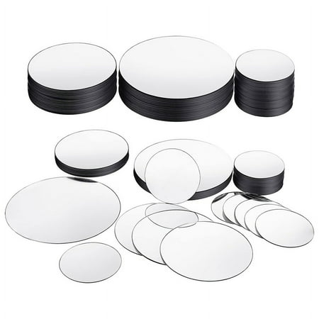 40 PCS Mini Size Round Mirror Small Round Mirror Adhesive Mirror Round Craft Mirror Tiles for Crafts(2Inch 3 Inch 4Inch)
40 PCS Mini Size Round Mirror Small Round Mirror Adhesive Mirror Round Craft Mirror Tiles for Crafts(2Inch 3 Inch 4Inch)