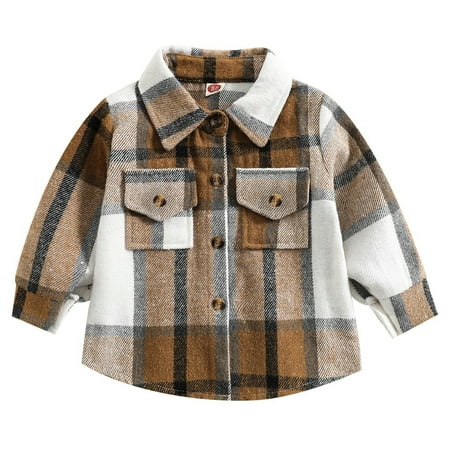 0-5Y Kids Baby Boys Girls Plaid Flannel Long Sleeve Button Down Shirt Tops Toddler Fall Clothes
0-5Y Kids Baby Boys Girls Plaid Flannel Long Sleeve Button Down Shirt Tops Toddler Fall Clothes