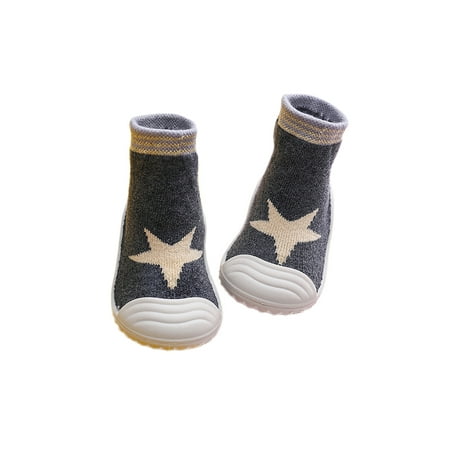 Woobling Infant Sock Boot Prewalker Floor Slippers First Walker Crib Boots Daily Socks Lightweight Slipper Shoe Soft Soles Comfort Warm Gray 8C
Woobling Infant Sock Boot Prewalker Floor Slippers First Walker Crib Boots Daily Socks Lightweight Slipper Shoe Soft Soles Comfort Warm Gray 8C