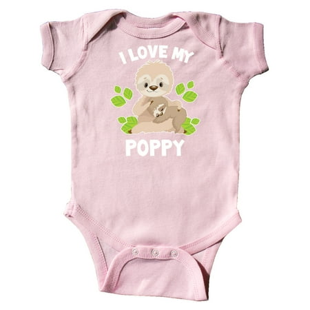 Inktastic Cute Sloth I Love My Poppy with Green Leaves Gift Baby Boy or Baby Girl Bodysuit
Inktastic Cute Sloth I Love My Poppy with Green Leaves Gift Baby Boy or Baby Girl Bodysuit
