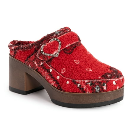 Women s Spain Aragon Heeled Mule Shoes