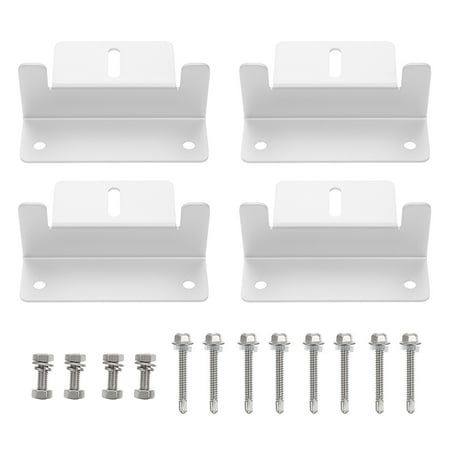 Kelingqi 4 Sets Solar Panel Z Brackets Solar Panel Mounting Brackets Solar Panel Brackets
Kelingqi 4 Sets Solar Panel Z Brackets Solar Panel Mounting Brackets Solar Panel Brackets