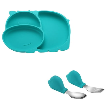 Silicone Plate 1 Set Baby Divided Plate Dish Baby Silicone Meal Plate Training Tableware
Silicone Plate 1 Set Baby Divided Plate Dish Baby Silicone Meal Plate Training Tableware