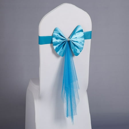 Yesfashion Chair Sashes High Elastic Chair Back Bow Tie Ribbon Chair Bands For Wedding Party Xmas Birthday Shower Decor
Yesfashion Chair Sashes High Elastic Chair Back Bow Tie Ribbon Chair Bands For Wedding Party Xmas Birthday Shower Decor