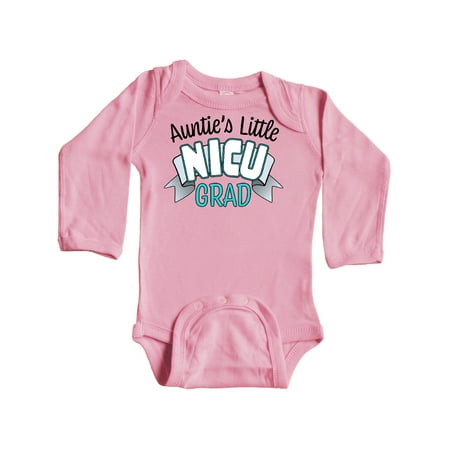 Inktastic Auntie s Little Nicu Grad in Blue with Banner Gift Baby Boy or Baby Girl Long Sleeve Bodysuit
Inktastic Auntie s Little Nicu Grad in Blue with Banner Gift Baby Boy or Baby Girl Long Sleeve Bodysuit
