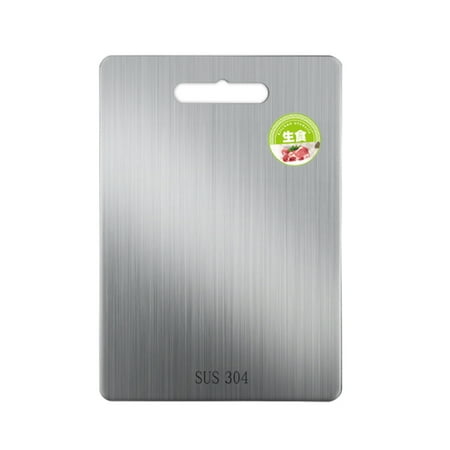304 Stainless Steel Chopping Board Butcher Cutting Block Board for Meat Cheese Vegetable Heavy Duty Large
304 Stainless Steel Chopping Board Butcher Cutting Block Board for Meat Cheese Vegetable Heavy Duty Large