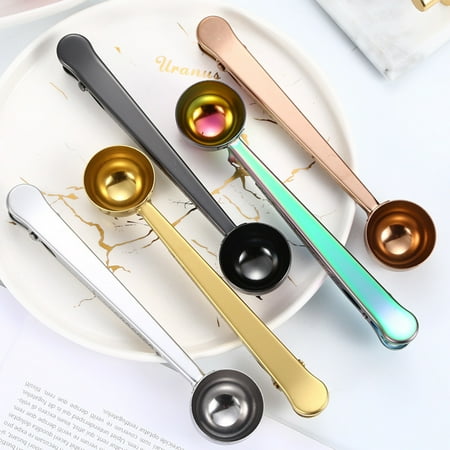 SPRING PARK Coffee Scoop Clip 2 in 1 Long Handle Multifunction Tablespoon Stainless Steel Coffee Spoon
SPRING PARK Coffee Scoop Clip 2 in 1 Long Handle Multifunction Tablespoon Stainless Steel Coffee Spoon