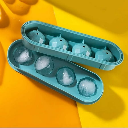 Mini Ice Cube Trays ,Summer New Four-Cell Cool Frozen Spherical Mold Household Spherical Ice Box
Mini Ice Cube Trays ,Summer New Four-Cell Cool Frozen Spherical Mold Household Spherical Ice Box