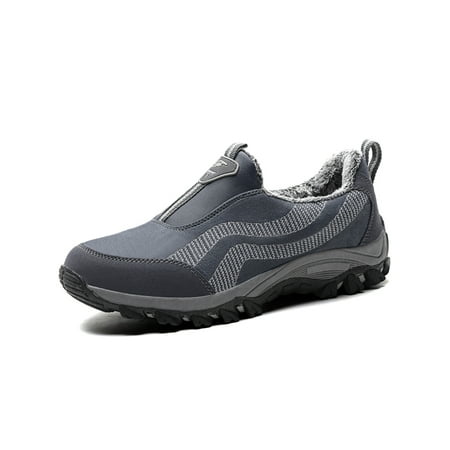Ritualay Womens Mens Warm Casual Shoes Non-Slip Walking Shoe Comfort Sneakers Breathable Comfortable Flats Hiking Outdoor Slip On Gray with Plush Lined 7.5
Ritualay Womens Mens Warm Casual Shoes Non-Slip Walking Shoe Comfort Sneakers Breathable Comfortable Flats Hiking Outdoor Slip On Gray with Plush Lined 7.5