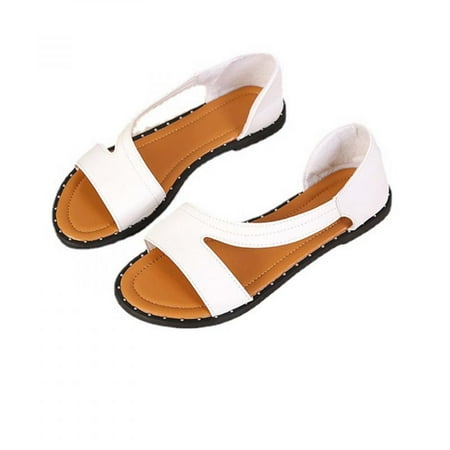 Homedles Sandals Women- Fashion Fishbill Flat Sandals for Summer Open Toe Sandals for White
Homedles Sandals Women- Fashion Fishbill Flat Sandals for Summer Open Toe Sandals for White