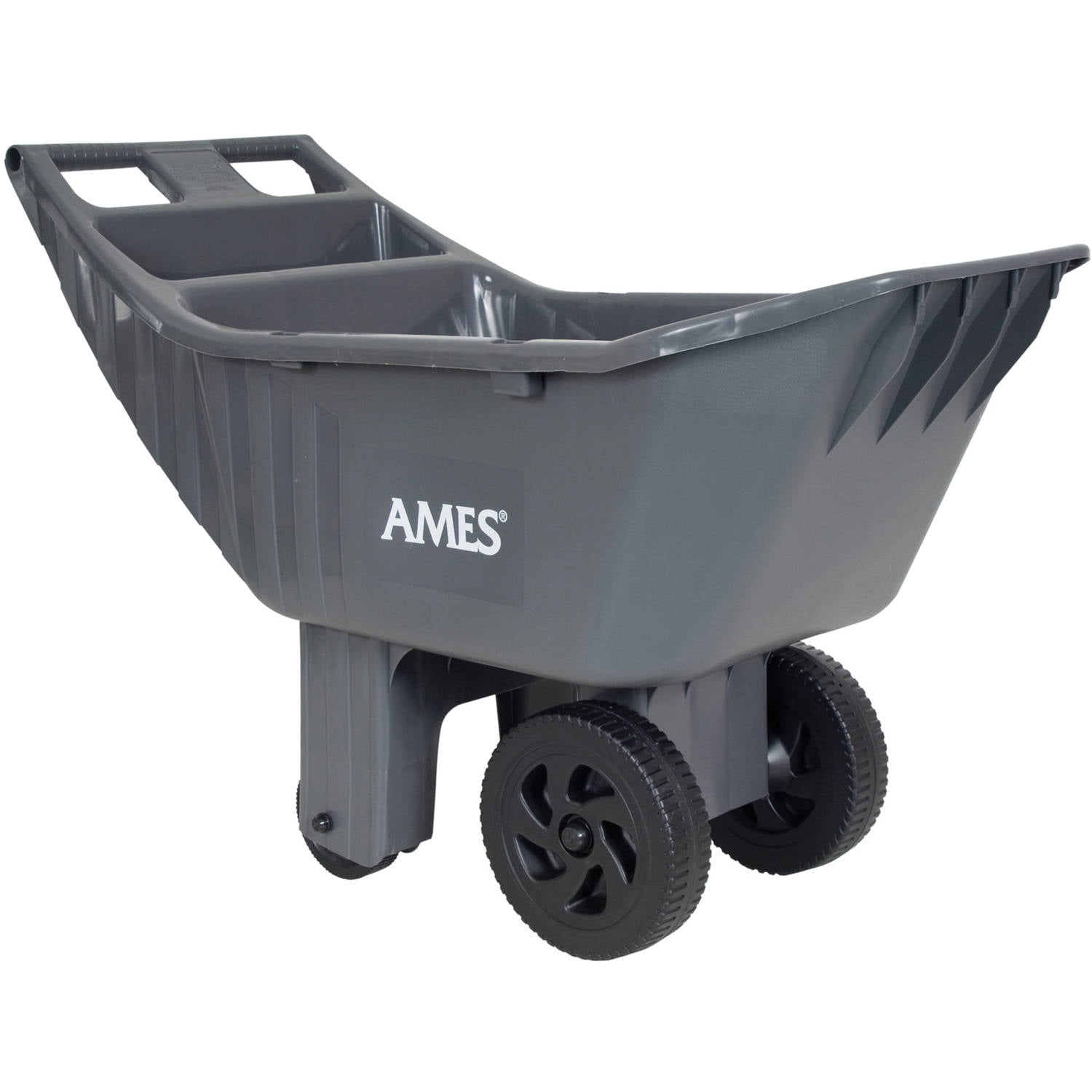 6 cubic foot poly wheelbarrow