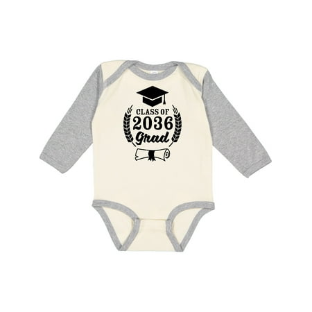 Inktastic Class of 2036 Grad with Diploma and Graduation Cap Gift Baby Boy or Baby Girl Long Sleeve Bodysuit
Inktastic Class of 2036 Grad with Diploma and Graduation Cap Gift Baby Boy or Baby Girl Long Sleeve Bodysuit