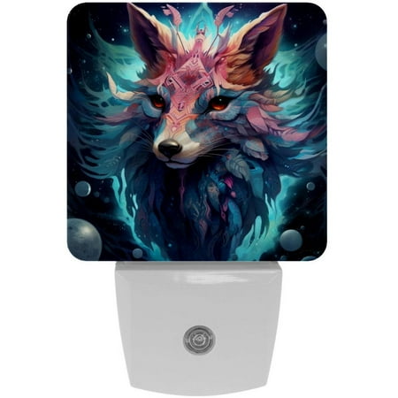Starry sky animals LED Square Night Lights - Energy Efficient Plug-in Wall Lamp with Auto Sensor Soft Glow Illumination - for Bedroom Nursery Bathroom - Set of 2 White
Starry sky animals LED Square Night Lights - Energy Efficient Plug-in Wall Lamp with Auto Sensor Soft Glow Illumination - for Bedroom Nursery Bathroom - Set of 2 White