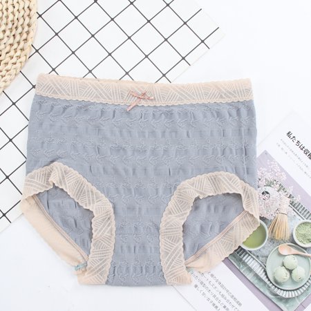 DENGDENG Lace Low Waist Underwear for Women Seamless Brief Womens Solid Breathable Soft Panties
DENGDENG Lace Low Waist Underwear for Women Seamless Brief Womens Solid Breathable Soft Panties