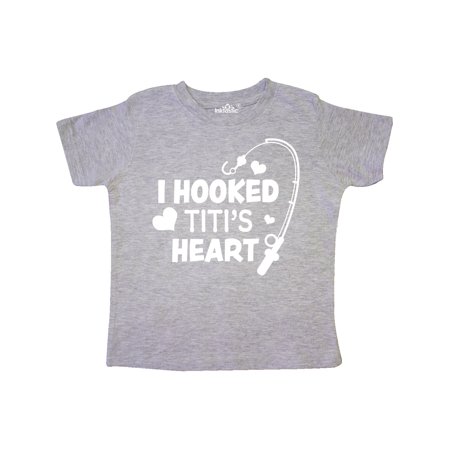 Inktastic I Hooked Titi s Heart with Fishing Rod Gift Toddler Boy or Toddler Girl T-Shirt
Inktastic I Hooked Titi s Heart with Fishing Rod Gift Toddler Boy or Toddler Girl T-Shirt