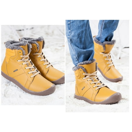 Men s White Mid Waterproof Hiking Boot