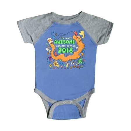 Inktastic The Most Awesome Kids are Born in 2018 Gift Baby Boy or Baby Girl Bodysuit
Inktastic The Most Awesome Kids are Born in 2018 Gift Baby Boy or Baby Girl Bodysuit