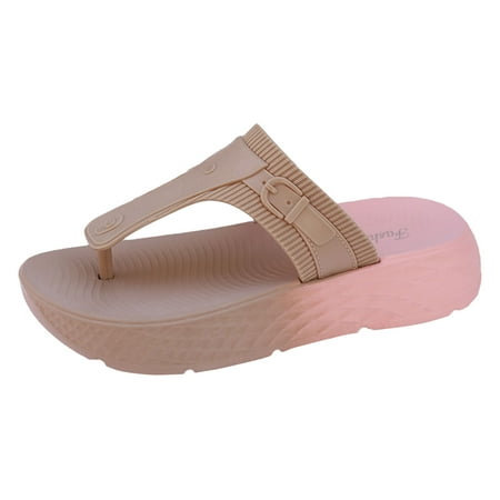 Women S Sandals Fashionable Pattern Colored Thick Sole Comfortable Flip Flop Breathable Comfortable Beach Slippers
Women S Sandals Fashionable Pattern Colored Thick Sole Comfortable Flip Flop Breathable Comfortable Beach Slippers