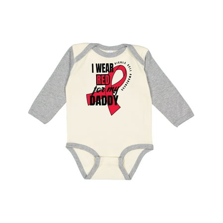 Inktastic Sickle Cell Awareness I Wear Red For My Daddy Gift Baby Boy or Baby Girl Long Sleeve Bodysuit
Inktastic Sickle Cell Awareness I Wear Red For My Daddy Gift Baby Boy or Baby Girl Long Sleeve Bodysuit