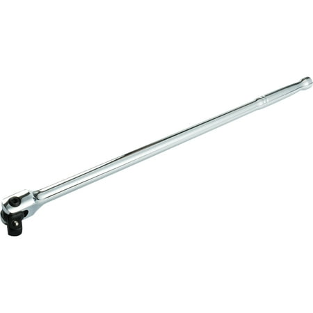 Klutch 18in. Breaker Bar - 1/2in. Drive Flex Head