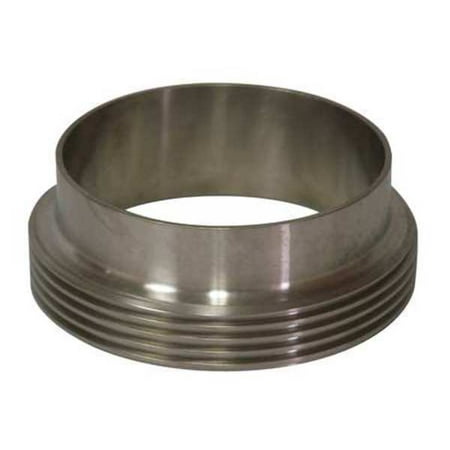 ZoroSelect 2 Bevel Seat T304 SS Threaded Long Ferrule