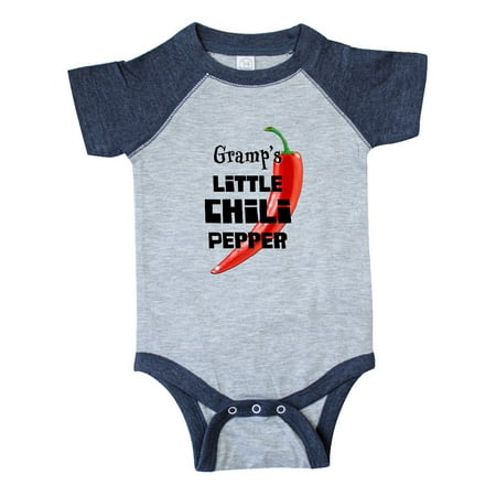 Inktastic Gramp s Little Chili Pepper Gift Baby Boy or Baby Girl Bodysuit