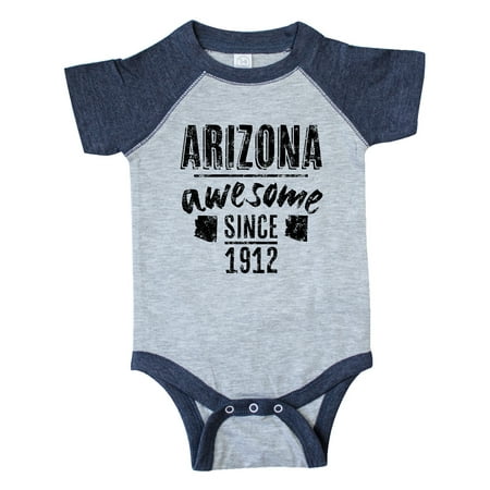 Inktastic Arizona Awesome Since 1912 Gift Baby Boy or Baby Girl Bodysuit