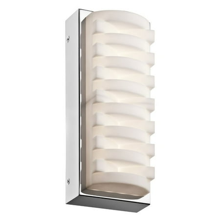Elan Lighting Minse LED Wall Sconce in Chrome