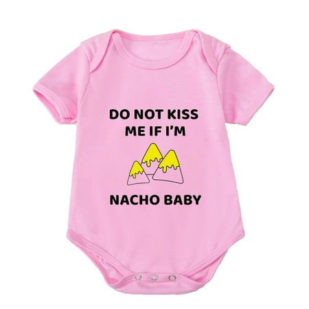 6-12 Months Baby Girls Boys Playwear Bodysuit Romper (Newborn/Infant) Toddler Baby Girls Boys Short Sleeve Letter Print T-Shirt Jumpsuit Romper Pink
6-12 Months Baby Girls Boys Playwear Bodysuit Romper (Newborn/Infant) Toddler Baby Girls Boys Short Sleeve Letter Print T-Shirt Jumpsuit Romper Pink