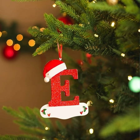 JERDAR Christmas Decorations Christmas Little Red Hat Letter Pendant DIY Writable Name 26 Letter Pendant Multicolor
JERDAR Christmas Decorations Christmas Little Red Hat Letter Pendant DIY Writable Name 26 Letter Pendant Multicolor