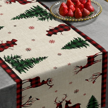 Yoslce Table Cloth Christmas Table Cloth Christmas Home Decoration Supplies Knitted Fabric Table Runner Creative Christmas Tablecloth
Yoslce Table Cloth Christmas Table Cloth Christmas Home Decoration Supplies Knitted Fabric Table Runner Creative Christmas Tablecloth