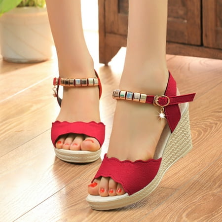 Sandals Women Wedge Sequin Buckle Sandals Block Heel Shiny Rhinestone Shoes Open Toe Prom Block Heel Sandals
Sandals Women Wedge Sequin Buckle Sandals Block Heel Shiny Rhinestone Shoes Open Toe Prom Block Heel Sandals