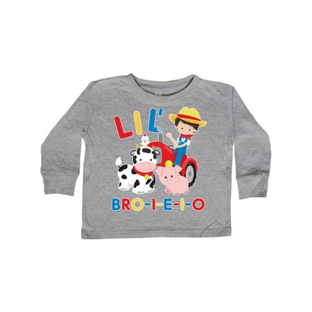Inktastic Farmer Tractor EIEIO Little Bro Gift Toddler Boy Girl Long Sleeve T-Shirt
Inktastic Farmer Tractor EIEIO Little Bro Gift Toddler Boy Girl Long Sleeve T-Shirt