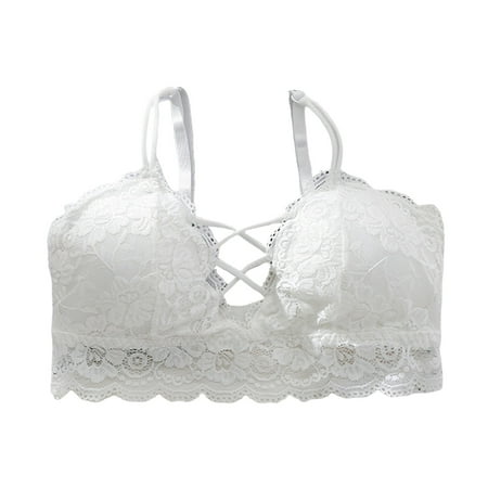 BSDHBS Bras Women s Lace Low Neckline Hollowed Out Underwear Fashion Shaping Bra White Size One Size
BSDHBS Bras Women s Lace Low Neckline Hollowed Out Underwear Fashion Shaping Bra White Size One Size