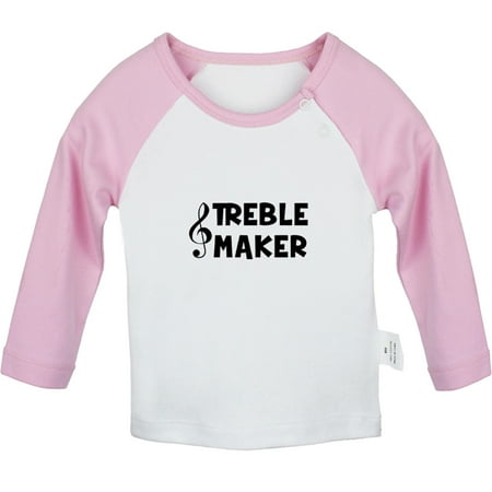 Treble Maker Funny T shirt For Baby Newborn Babies T-shirts Infant Tops 0-24M Kids Graphic Tees Clothing (Long Pink Raglan T-shirt 0-6 Months)
Treble Maker Funny T shirt For Baby Newborn Babies T-shirts Infant Tops 0-24M Kids Graphic Tees Clothing (Long Pink Raglan T-shirt 0-6 Months)